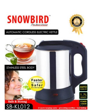 India Desire : Paytm Loot- 100% Cashback On Snowbird SB-KL012 1.7 L Electric Kettle (Black & Silver)